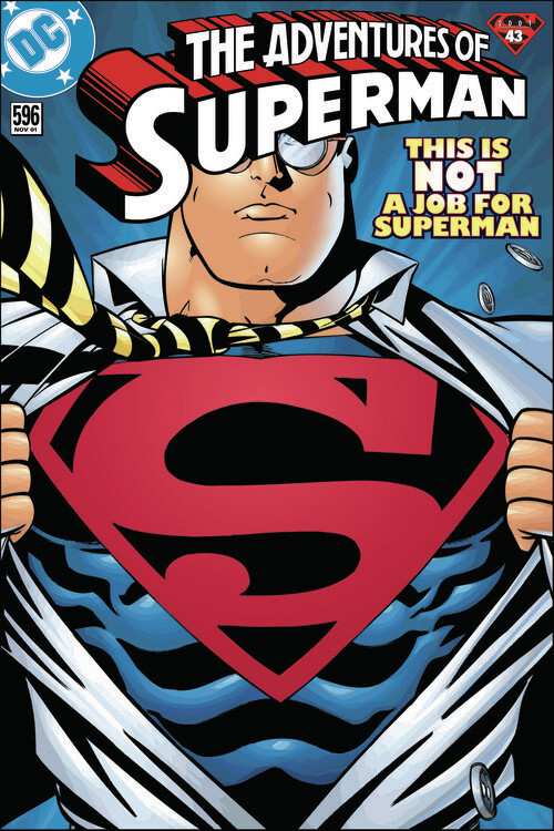 Canvas Print Superman Core - The Adventures of Superman