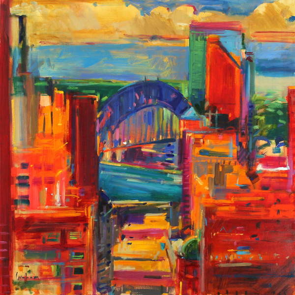 Canvas Print Sydney Harbour Bridge, 2012