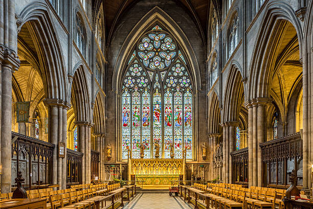Canvas Print The choir of Ripon cathedral.
