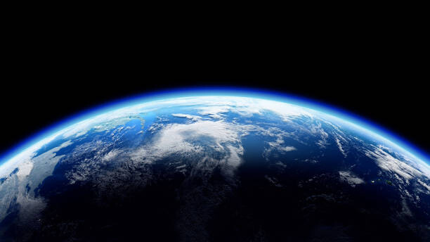 Canvas Print The Earth Space Planet 3D illustration