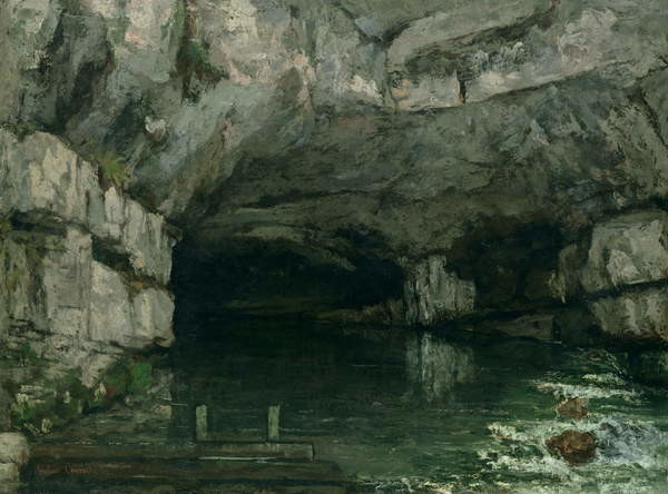 Canvas Print The Grotto of the Loue, 1864