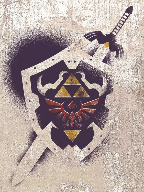 The Legend Of Zelda Songs Of The Ocarina Wood Wall Art