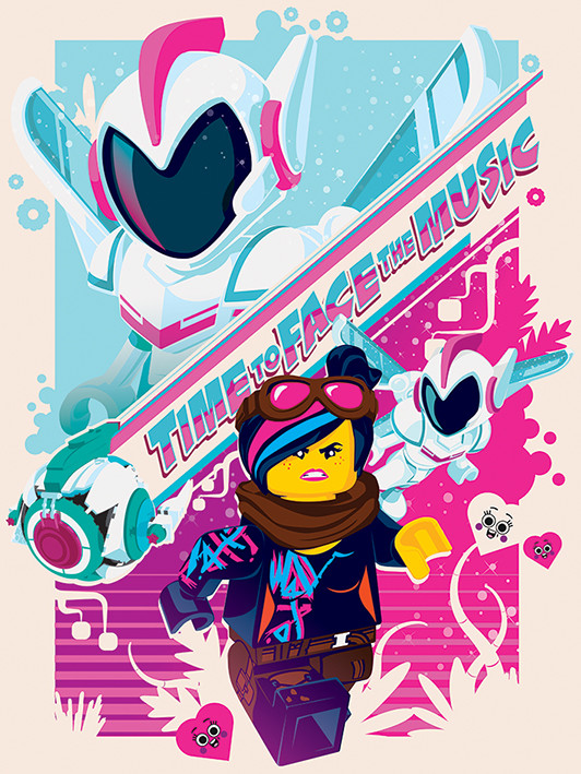 The Lego Movie 2 Characters Large Poster Art Print