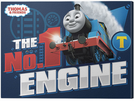 Canvas Print Thomas & Friends - The Number One Engine