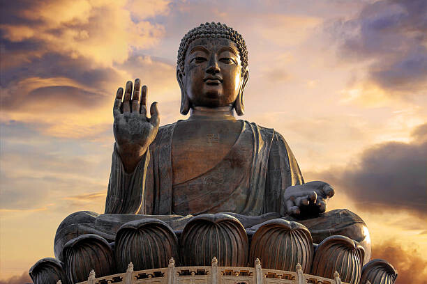 Canvas Print Tian Tan Buddha  at Ngong