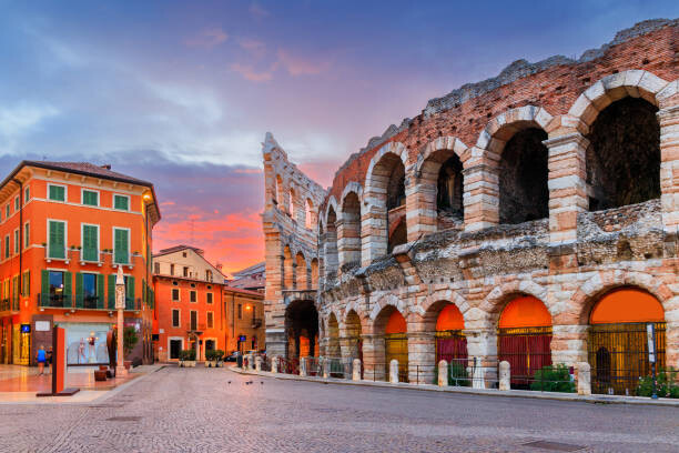 Canvas Print Verona, Italy.
