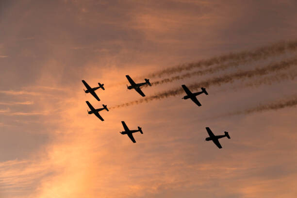 Canvas Print Vintage Squadron