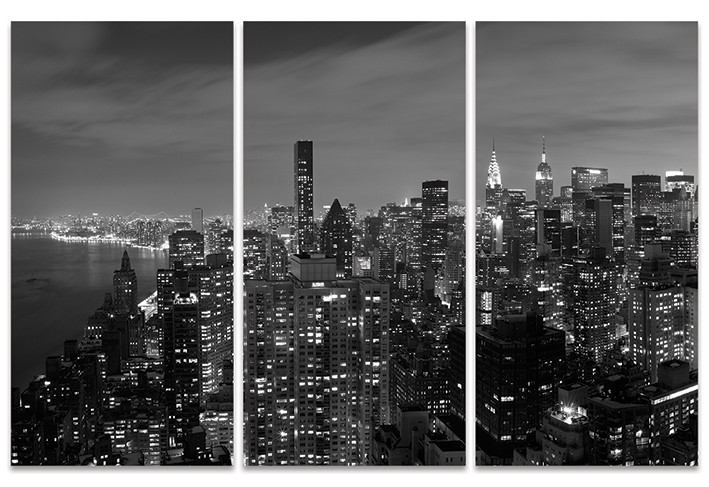 Håkan Strand: Midtown Panorama, NYC Canvas Print