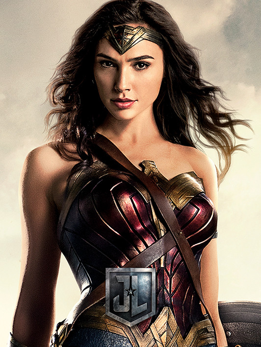 Canvas Print Justice League Movie Wonder Woman Sold At