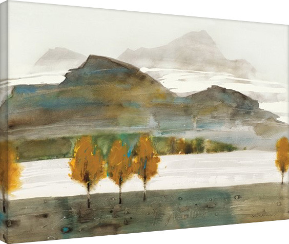Law Wai Hin - Autumn Trees II Canvas Print