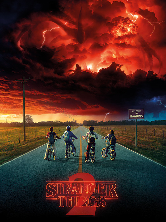 Stranger Things - Mind Flayer Canvas Print