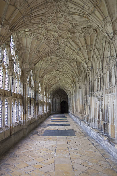 Canvas-taulu Cloister in Gloucester Cathedral, England