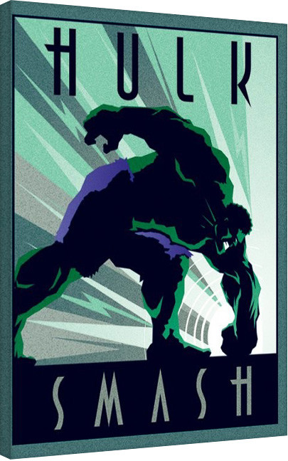 Marvel Deco - Hulk Canvas-taulu, Kuva | Seinäkoristeet | Europosters