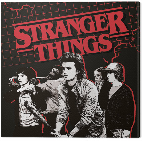 Stranger Things - Action Ready Canvas-taulu