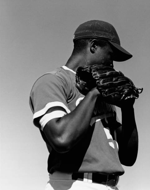 Canvas-taulu Baseball Pitcher