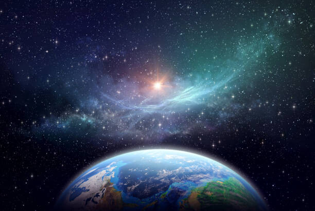 Canvas-taulu Exoplanet in deep space