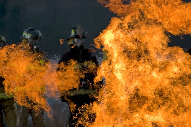 Canvas-taulu Fire Fighting