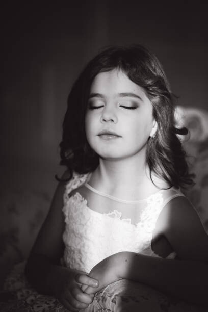 Canvas-taulu Sun rays fall on the face