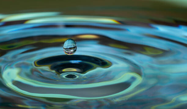 Canvas-taulu water drop impact