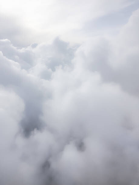Canvas-taulu White Cloud Background