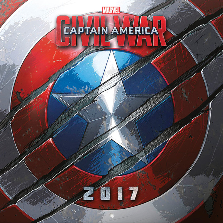 Calendar 2021 Captain America: Civil War