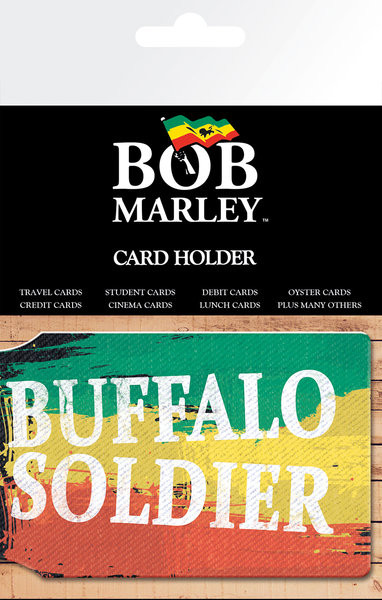 Card holder BOB MARLEY - buffalo soldier | Tips for original gifts