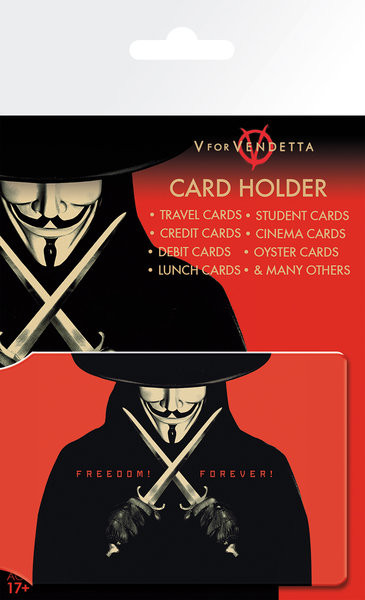 V For Vendetta Card Holder Sold At Europosters
