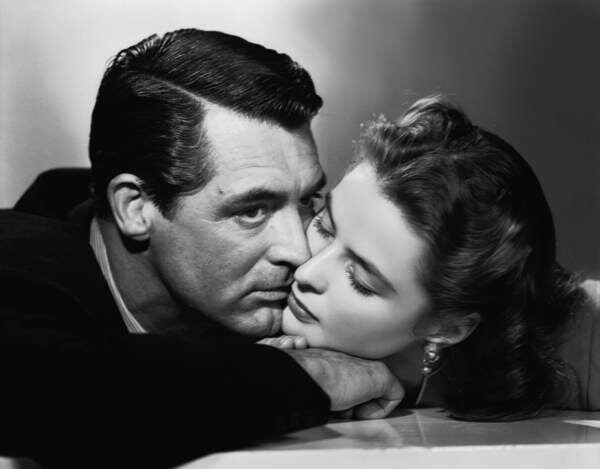 Seinätarra Cary Grant And Ingrid Bergman