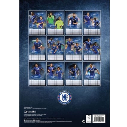 Calendar 2021 Chelsea