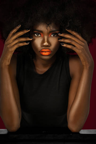 Μπλουζάκι Clean & Serene Black Lady With