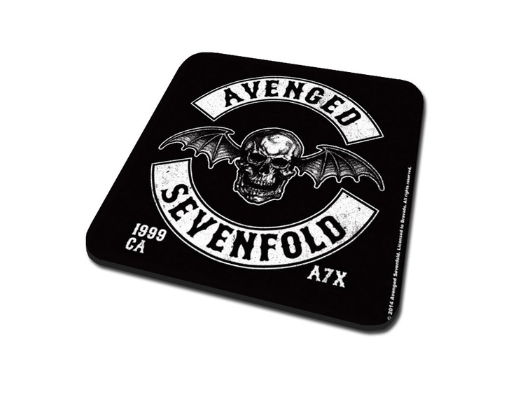 Coaster Avenged Sevenfold - Deathbat Crest