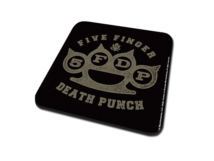 Coaster Five Finger Death Punch – Brass Knuckle