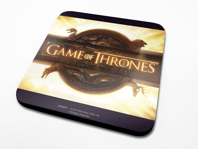 Coaster Game of Thrones - Logo | Tips for original gifts