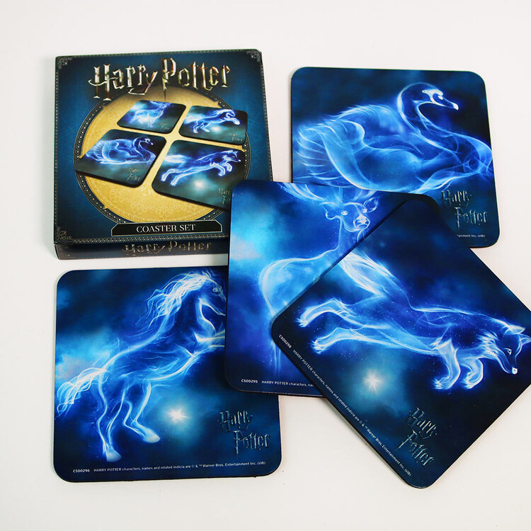 Coaster Harry Potter – Patronus 4 pcs