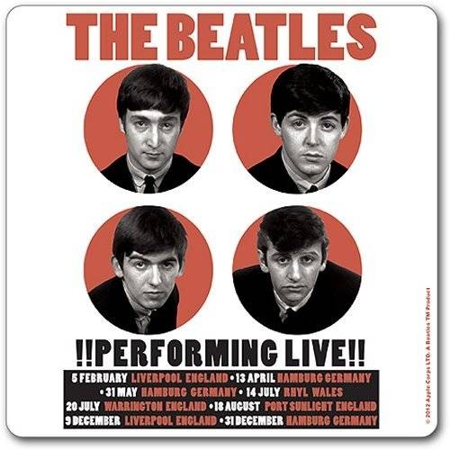 Coaster The Beatles – Performing Live | Tips for original gifts