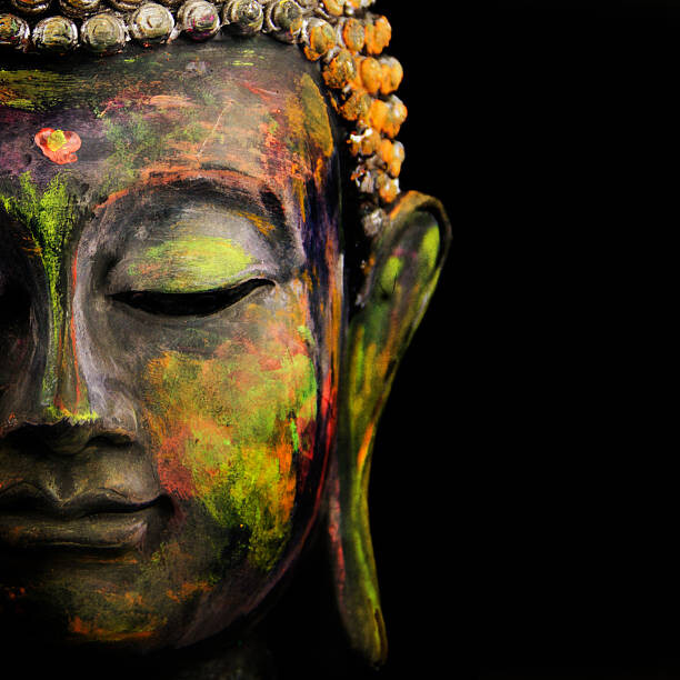 Αυτοκόλλητο Colorful Buddha