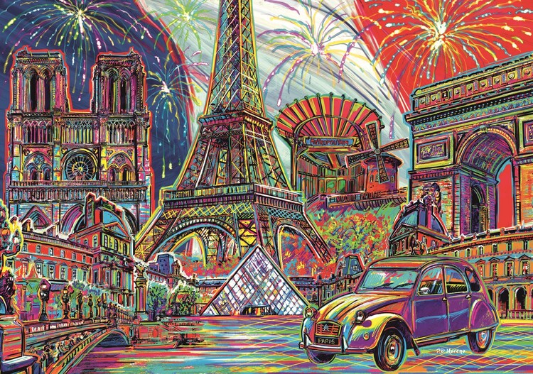 Puzzle Colours of Paris