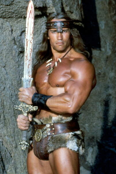 Naljepnica Conan the Barbarian by John Milius, 1982