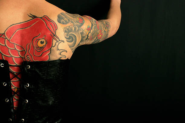 Μπλουζάκι Corset & tattoo