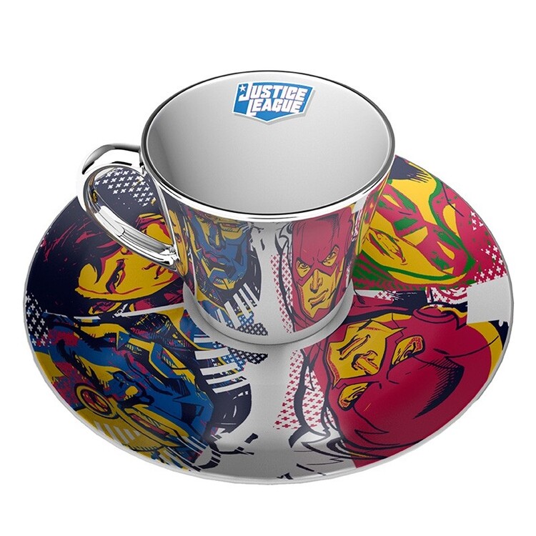 Cup & Saucer DC Comics - Justice League