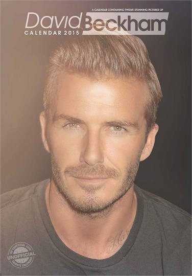 David Beckham Wall Calendars Large Selection