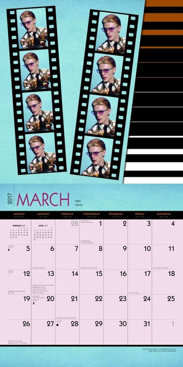 Calendar 2021 David Bowie