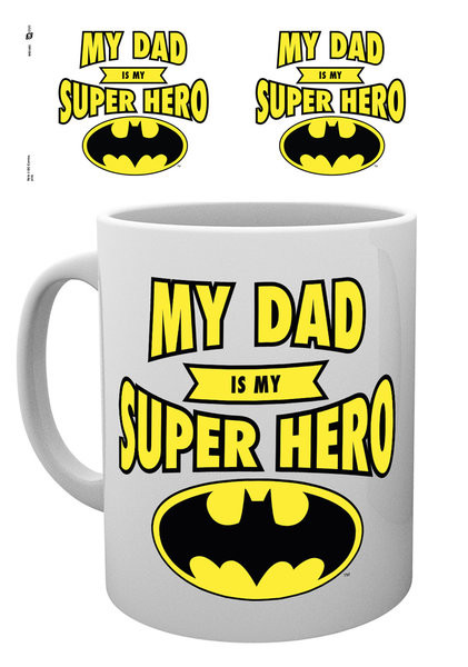 superhero dad mug