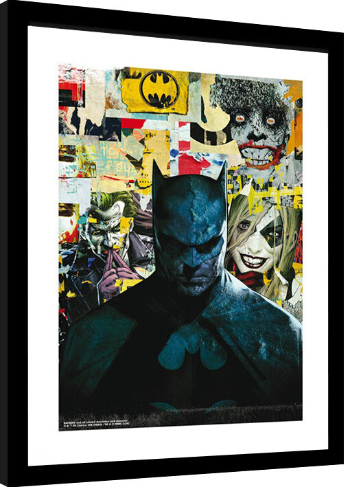 Uokvireni poster DC Comics - Batman