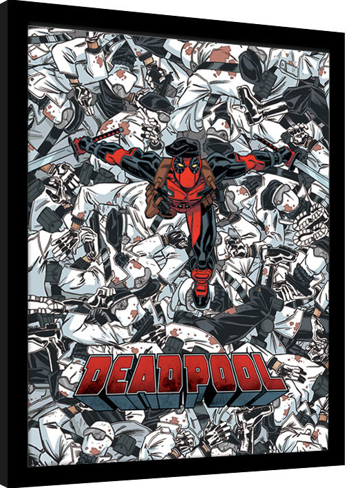 Framed poster Deadpool - Bodies