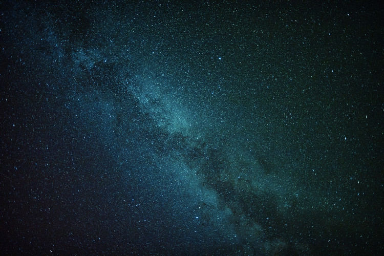 Papel de parede Astrophotography of blue Milky Way I