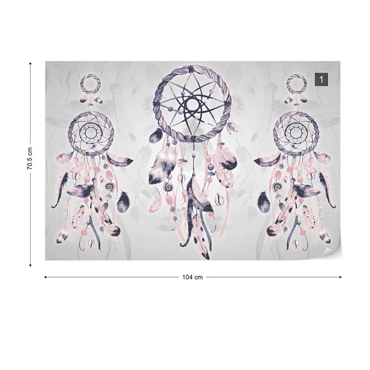 Papel de parede Boho-Chic Dreamcatchers