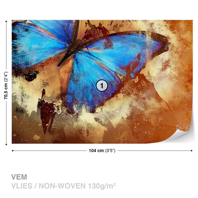 Papel de parede Butterfly Art