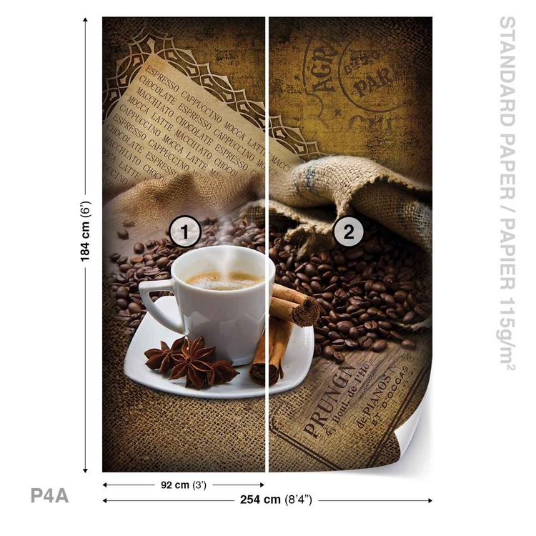 Papel de parede Coffee Beans