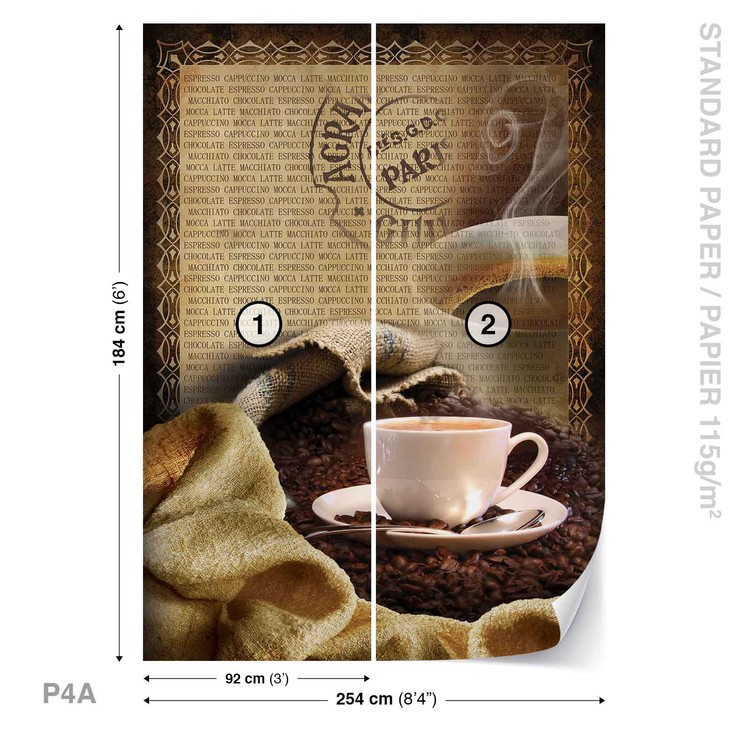 Papel de parede Coffee Beans